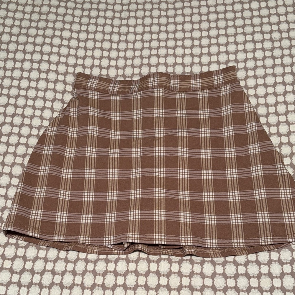 Hollister Plaid Skort